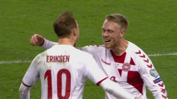 Christian Eriksen gives Denmark vital 2-1 lead | 2017 World Cup Qualifying Highlights