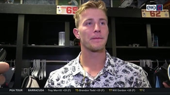 Zach Plesac on his big game and diving catch in Kansas City