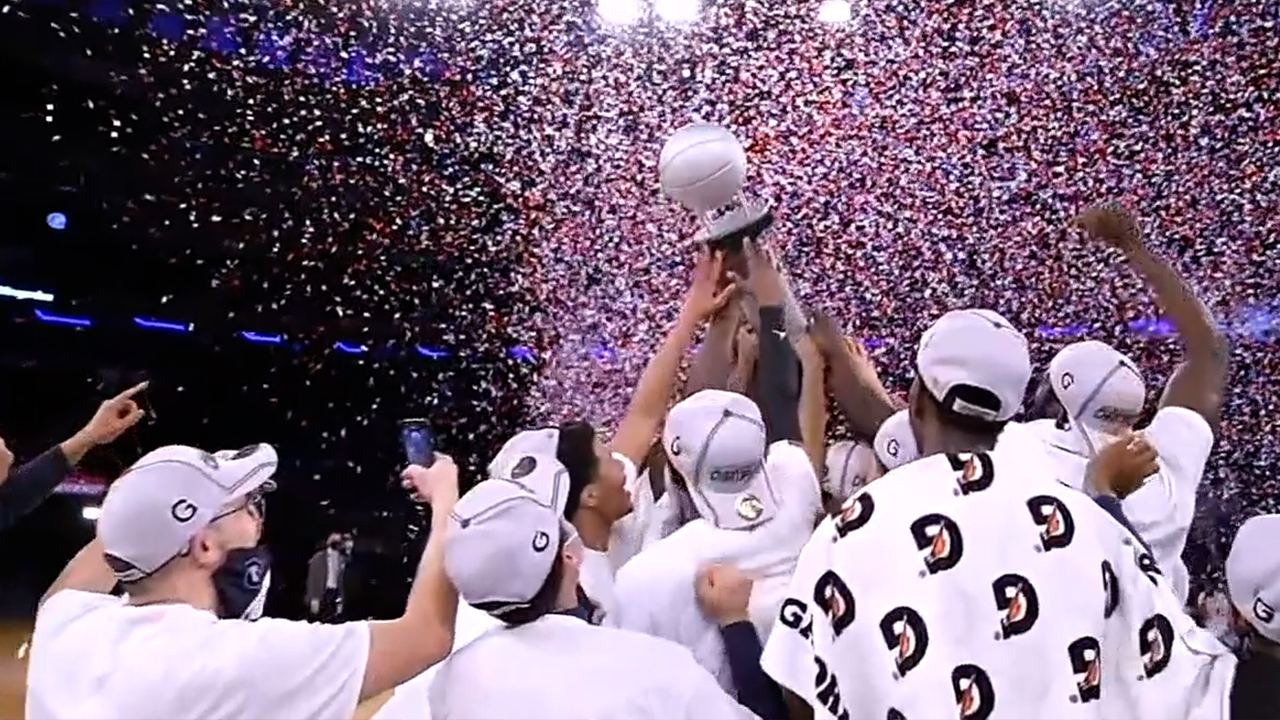 Watch EXCLUSIVE: Go ‘above the rim’ as Georgetown captures Big East ...