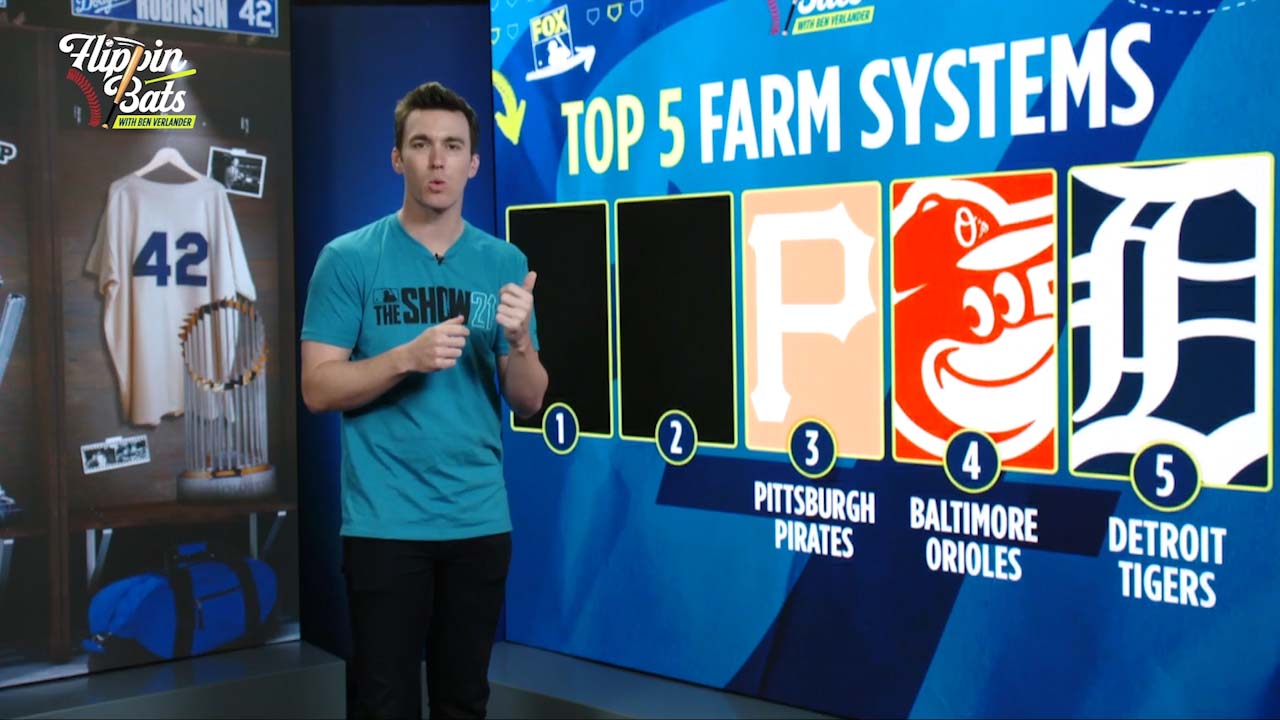 Mariners, Rays and Pirates headline Ben Verlander's Top 5 Farm Systems in baseball I Flippin' Bats