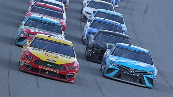 Did Joey Logano jump the restart at Michigan?