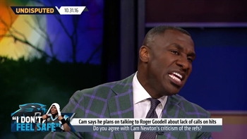 Shannon passionately agrees with Cam about criticisms of NFL referees | UNDISPUTED
