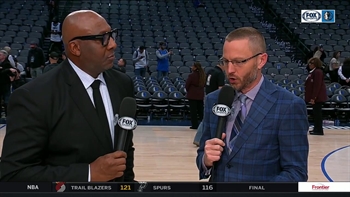 Harp and Followill Break the Mavs Win at AAC | Mavs Live