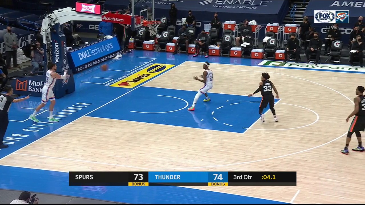 HIGHLIGHTS: Shai Scoop-And-Score at the Buzzer