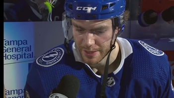 Brayden Point talks his 4-point night, Tampa Bay win over Florida