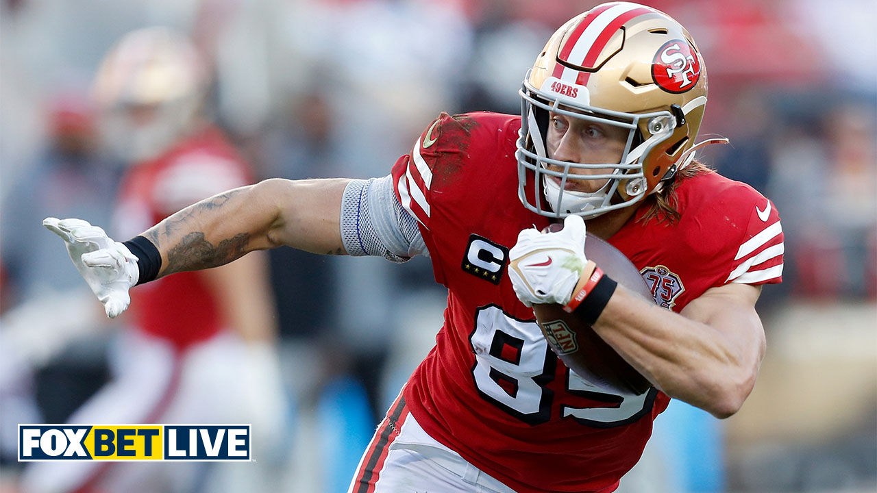Sam P: Bet on a 49ers-George Kittle TD against the Titans' linebackers I FOX BET LIVE