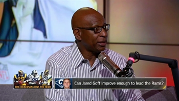 Should the Rams bench Jared Goff? Eric Dickerson explains | THE HERD
