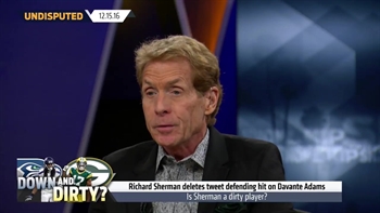 Skip Bayless: Richard Sherman is playing dirty this year | UNDISPUTED