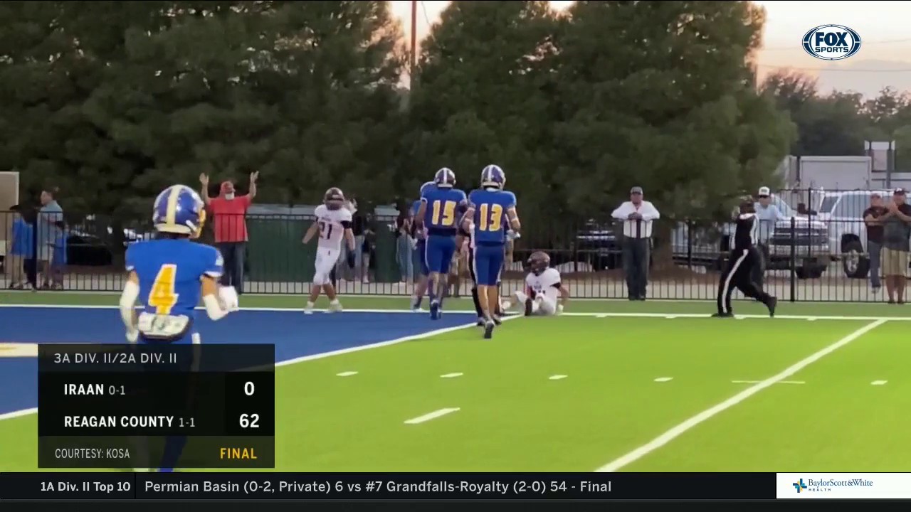 HIGHLIGHTS: Iraan vs. Reagan County | High School Scoreboard Live