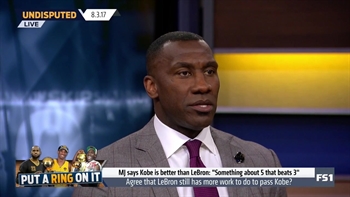Shannon Sharpe responds to Michael Jordan's '5 beats 3' comment | UNDISPUTED