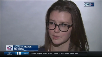 Flashes of Hope: Blue Jackets meet their heroes fighting childhood cancer