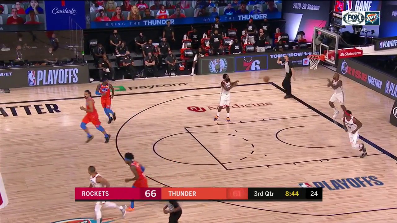 WATCH: Chris Paul Knocks Down the Contested Three
