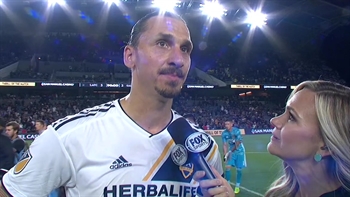 Zlatan Ibrahimovic on LA Galaxy's draw vs. LAFC