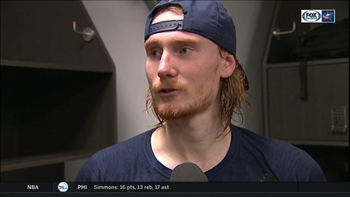 Joonas Korpisalo breaks down 35-save performance in Blue Jackets' win