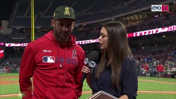 La Stella on tonight's Angels victory