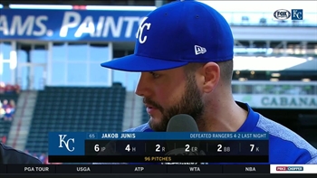 Jakob Junis on the adjustments he's made with his changeup