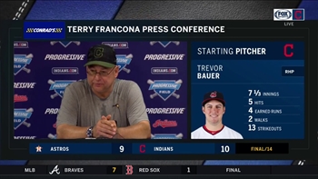Terry Francona hopes comeback win over Houston gives Indians 'personality'