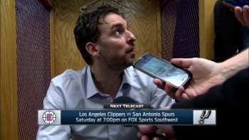 Pau Gasol on the confidence of team in 100-86 win