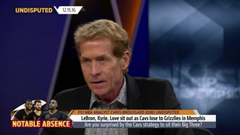 Skip Bayless 'shocked and disappointed' by LeBron sitting in Memphis | UNDISPUTED