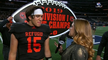 Austin Ochoa on Refugio's 2A Div. I State Title Win | UIL State Championships