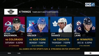 Lightning gear up for showdown with high-powered Avalanche