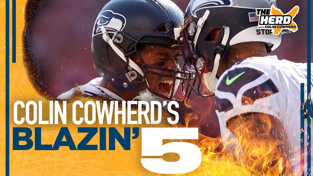 Blazin' 5: Colin Cowherd's picks for Week 6 of the 2021 NFL season I THE  HERD