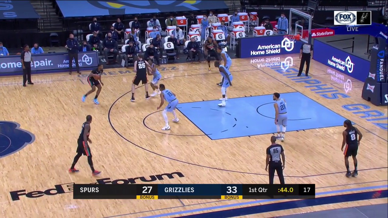 HIGHLIGHTS: Rudy Gay Drains A Three-Pointer