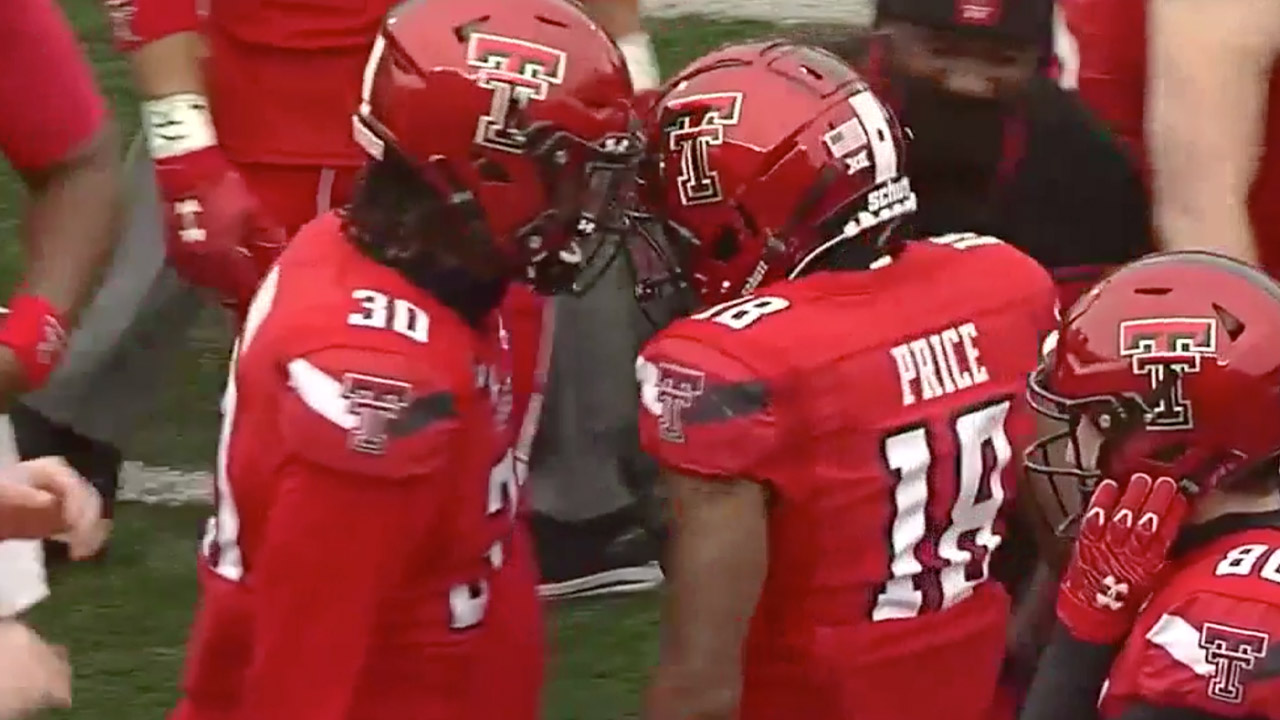 Myles Price, Texas Tech get tricky on 70-yard touchdown run, 10-0