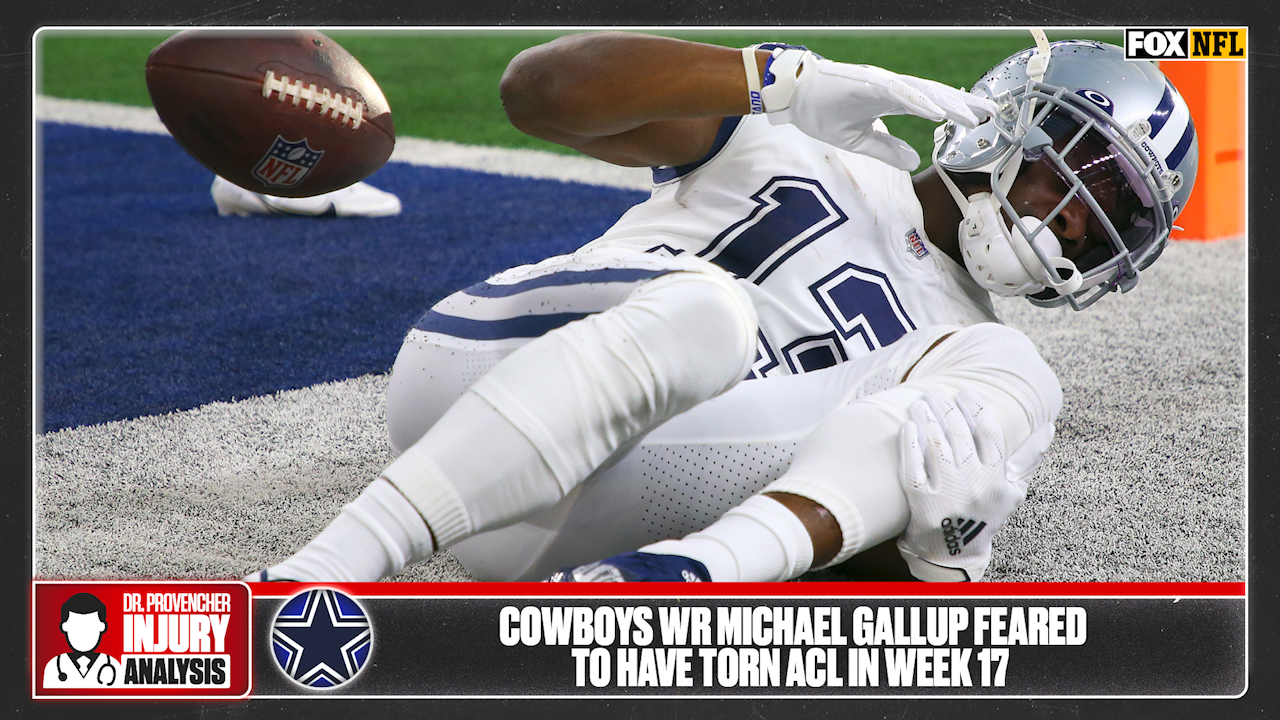 Cowboys WR Michael Gallup 'looks really good' in rehab from ACL