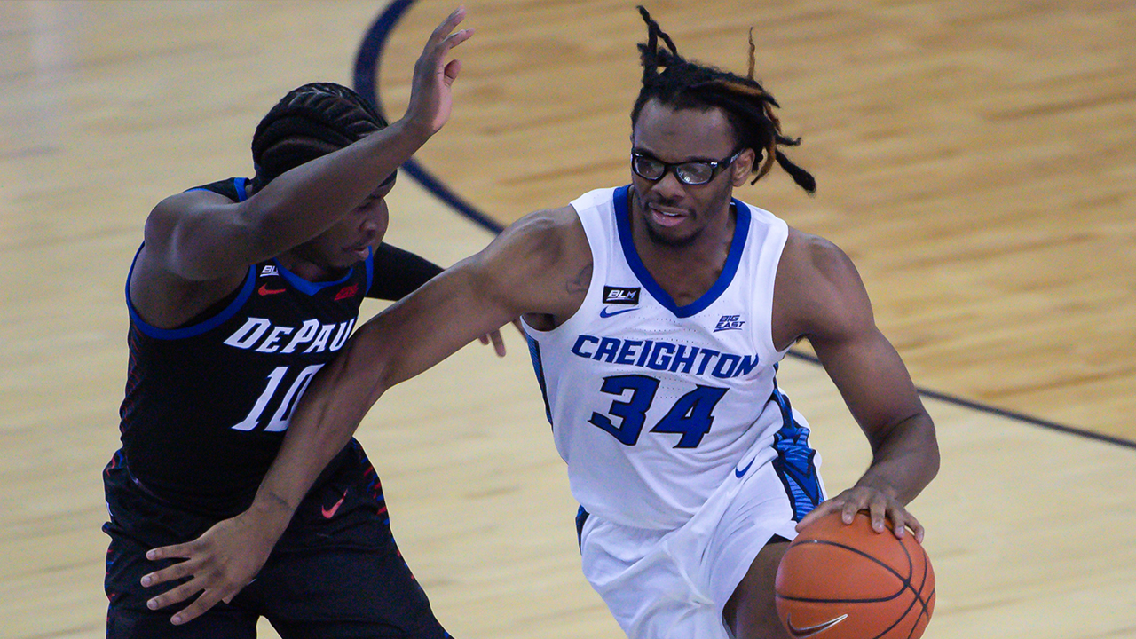 No. 13 Creighton dominates DePaul wining their fourth-straight game, 77-53