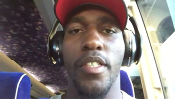 Falcons Huge Road Win: Falcons DE Malliciah Goodman is On The Bus after the big win