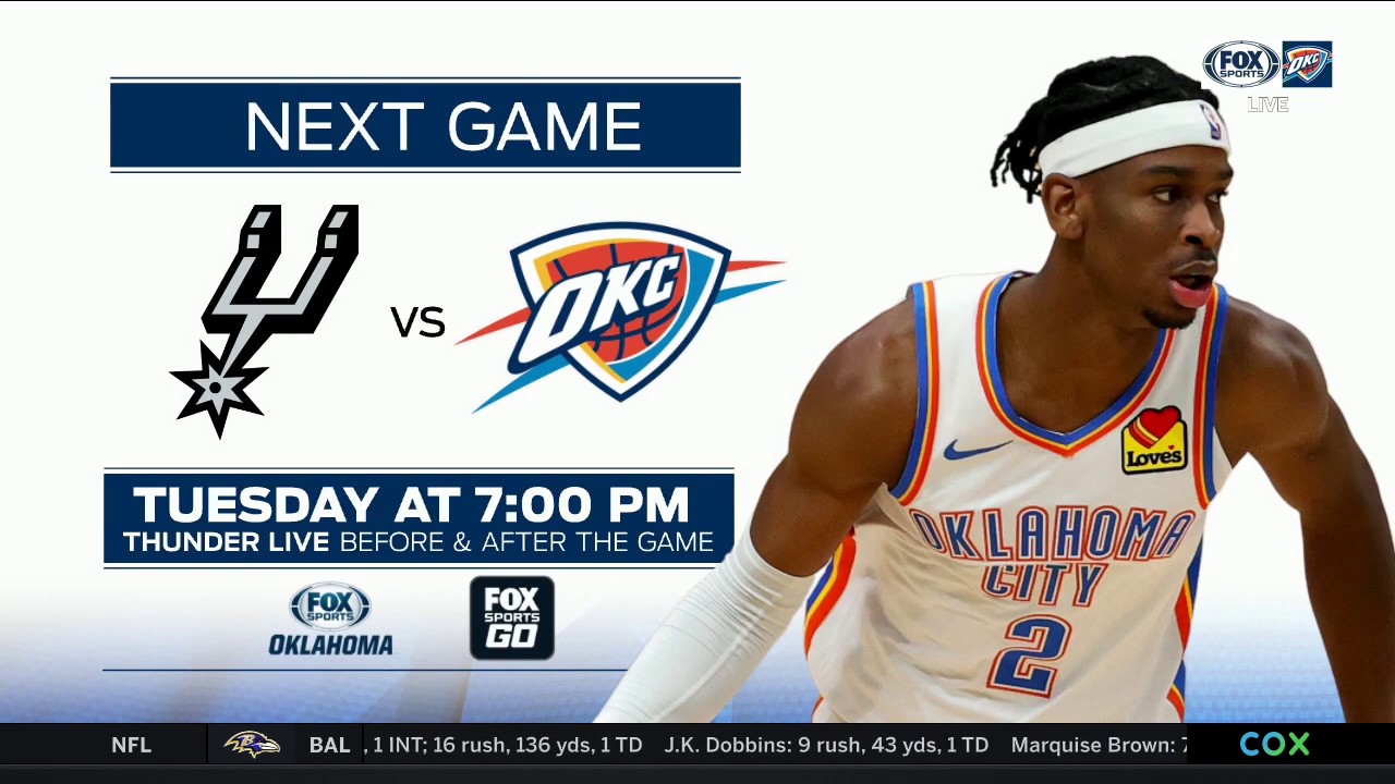 PREVIEW: San Antonio at Oklahoma City | Thunder Live