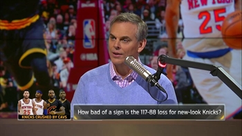 Colin's brutally honest assessment of the Knicks after their opening-night loss to Cavs | THE HERD