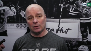 Jim Montgomery on the Stars play: 'Their play has been stellar'