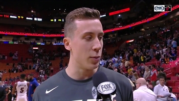 Duncan Robinson breaks down Heat win over Knicks after another solid performance