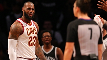 Skip reacts to LeBron James missing 2 FT's in the closing seconds of the Cavs' loss to the Nets