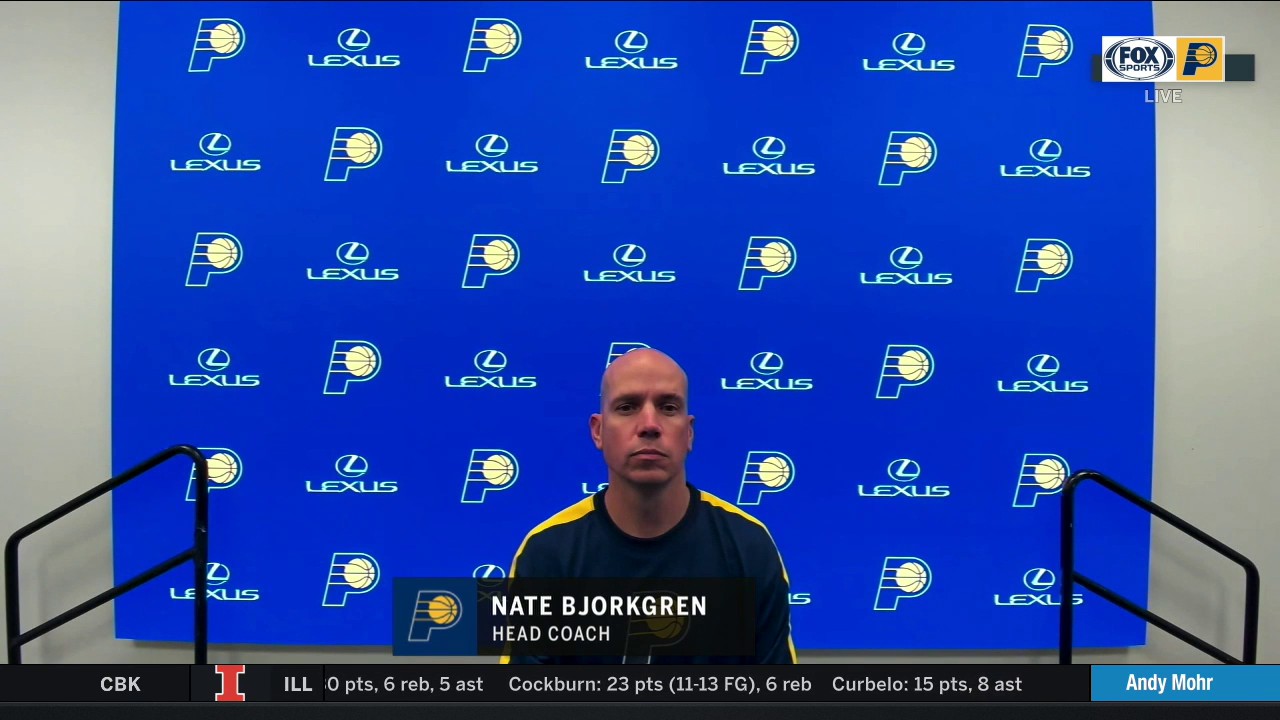 Bjorkgren on Brogdon: 'He's a good coach out there'