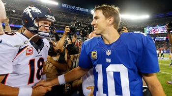 Super Bowl Watch Party: Eli Manning on his brother, Peyton, reaching the Hall of Fame