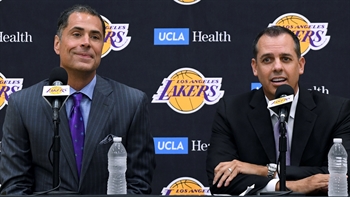 Skip Bayless: LeBron showing up to Frank Vogel’s press conference was ‘a positive sign’ for Lakers