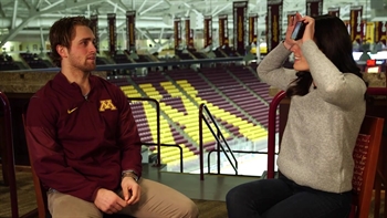 Digital Extra: Gophers hockey 'Heads Up' with Tyler Nanne