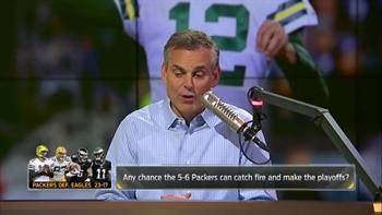 Packers beat the Eagles in Week 12 of the 2016-17 season - Colin isn't impressed | THE HERD