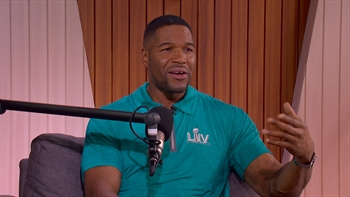 Michael Strahan discusses beating the Patriots and compares Giants' Super Bowl defenses to 49ers | LIVE FROM MIAMI