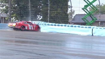 Vinnie Miller goes head-on into the tire barrier at Watkins Glen | 2018 NASCAR XFINITY SERIES