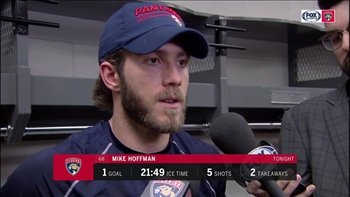 Mike Hoffman on loss to Canadiens: ‘We didn’t capitalize on chances’