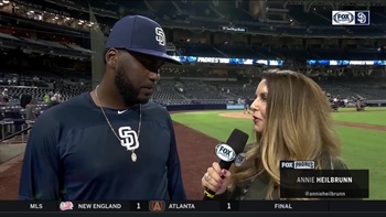 Franmil Reyes on the walk-off win: 'It feels incredible'