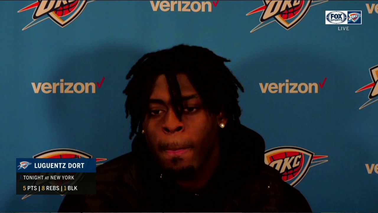 Luguentz Dort on the OKC Defense in the Win against NYC