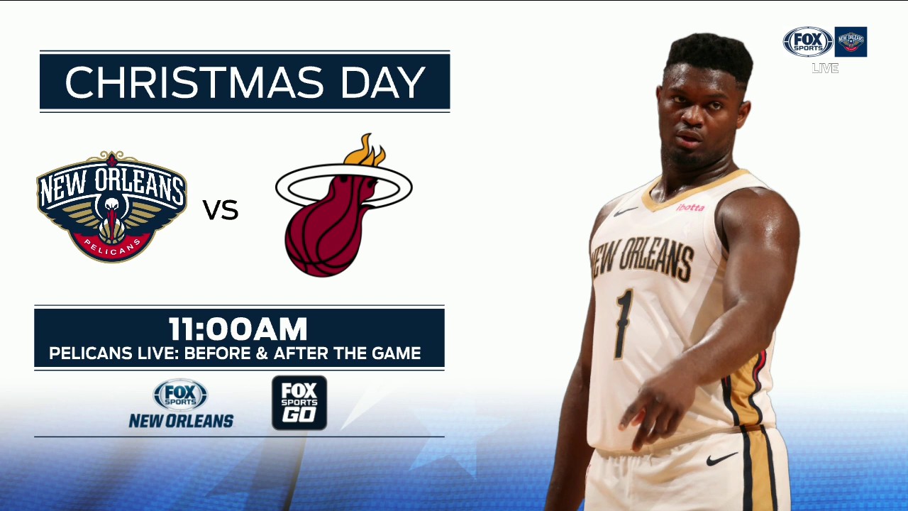 Pelicans Take On the Heat on Christmas Day | Pelicans Live