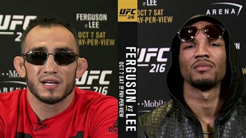 Tony Ferguson and Kevin Lee go off ahead of UFC 216 | UFC TONIGHT