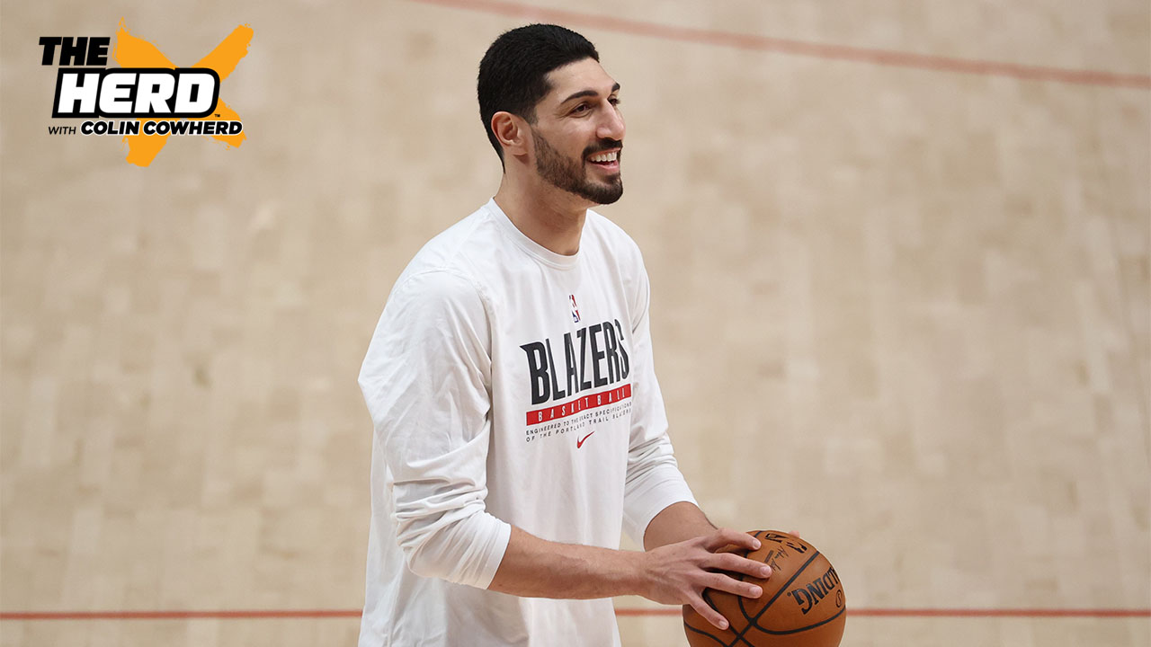 Blazers' center Enes Kanter previews NBA playoffs, talks teams who could present challenges for Portland I THE HERD