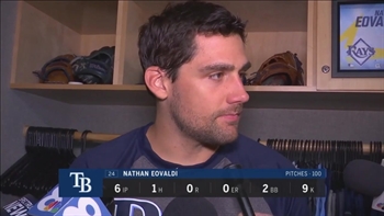 Nathan Eovaldi: I feel like my splitter was back today